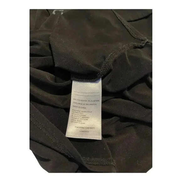 Laundry By Shelli Segal Women’s Size Small High Neck Cutout Back‎ Flutter Sleeve - Picture 4 of 5